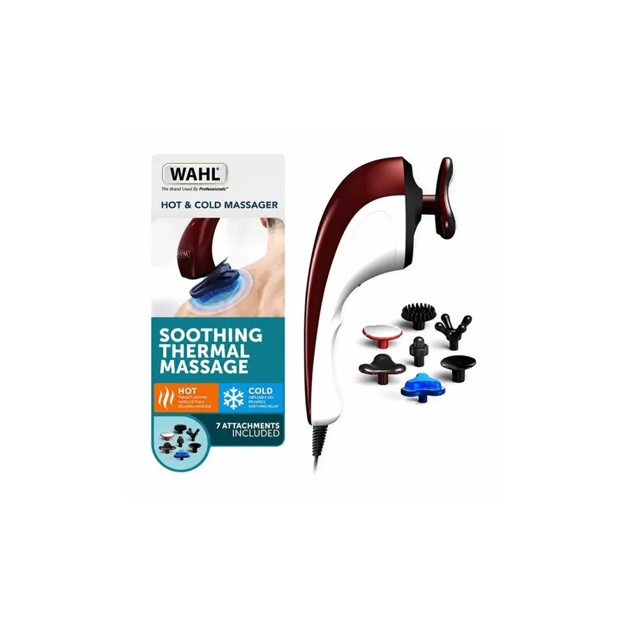 Wahl hot and cold massager + 7 attachments
