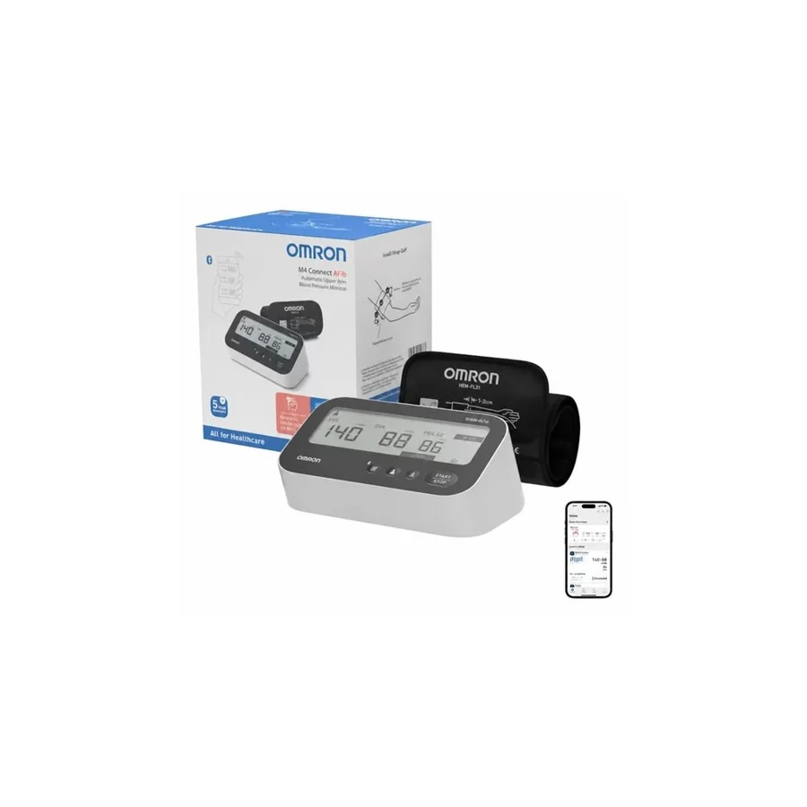 Omron M4 Connect AFib Upper Arm Blood Pressure Monitor