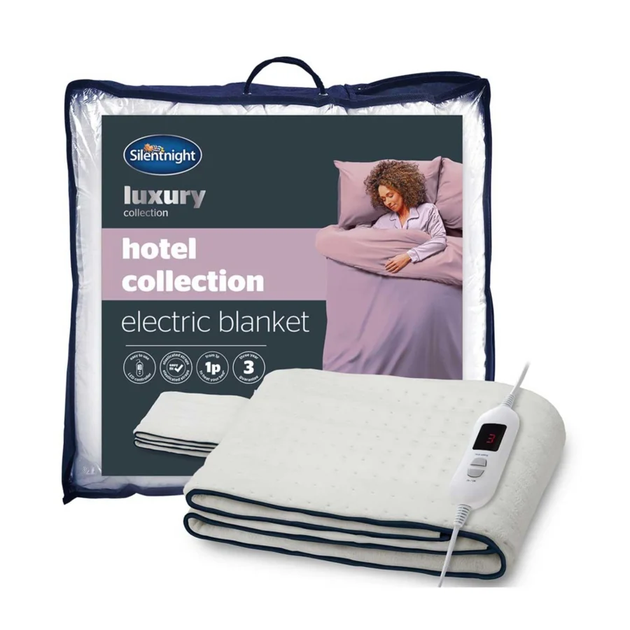 Silentnight Luxury Hotel Collection Dual Control Electric Blanket - King