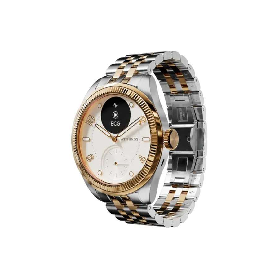 Withings Scanwatch Nova Brilliant Smartwatch - Gold