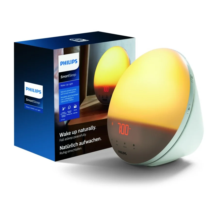 Philips SmartSleep Wake-up Light 5 Natural Sounds HF3519/01