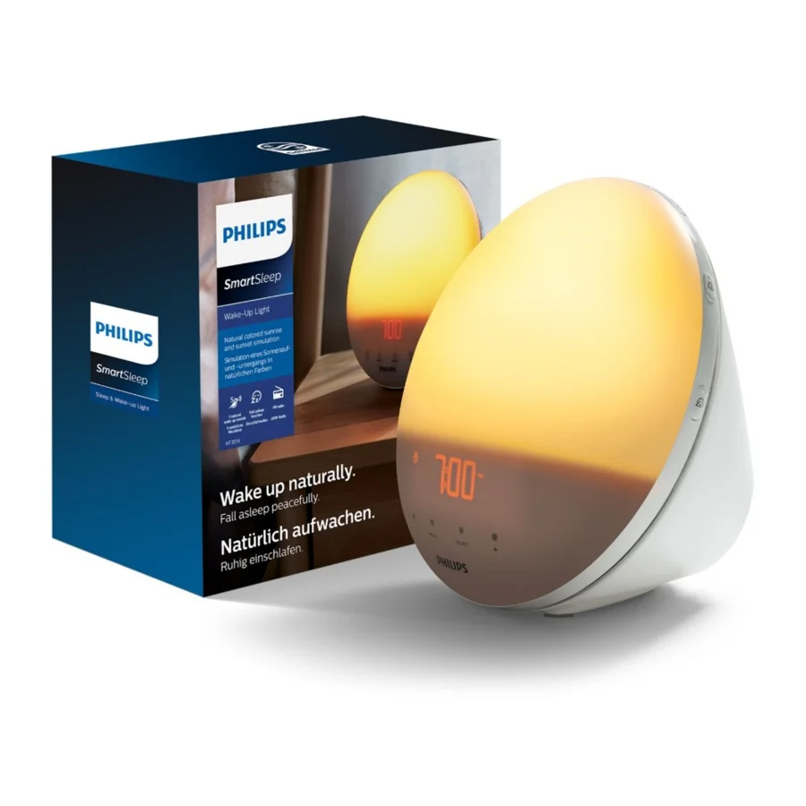 Philips SmartSleep Wake-up Light 7 Natural Sounds HF3531/01