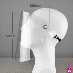 Full Face Shield with Flip Visor
