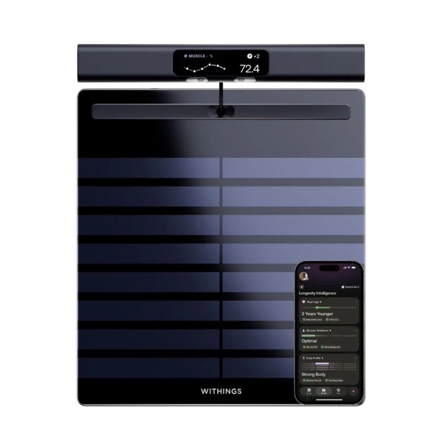 Withings BodyScan 2 Connected Health Station - Black